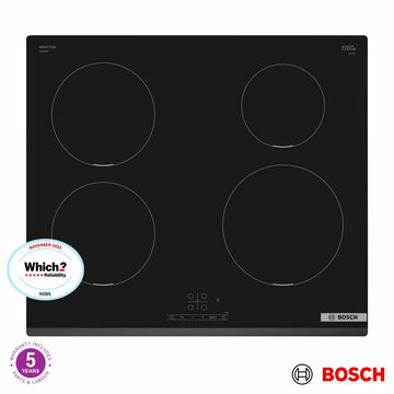 Bosch Series 4 PIE631BB5E 60cm Touch Control Induction Hob in Black