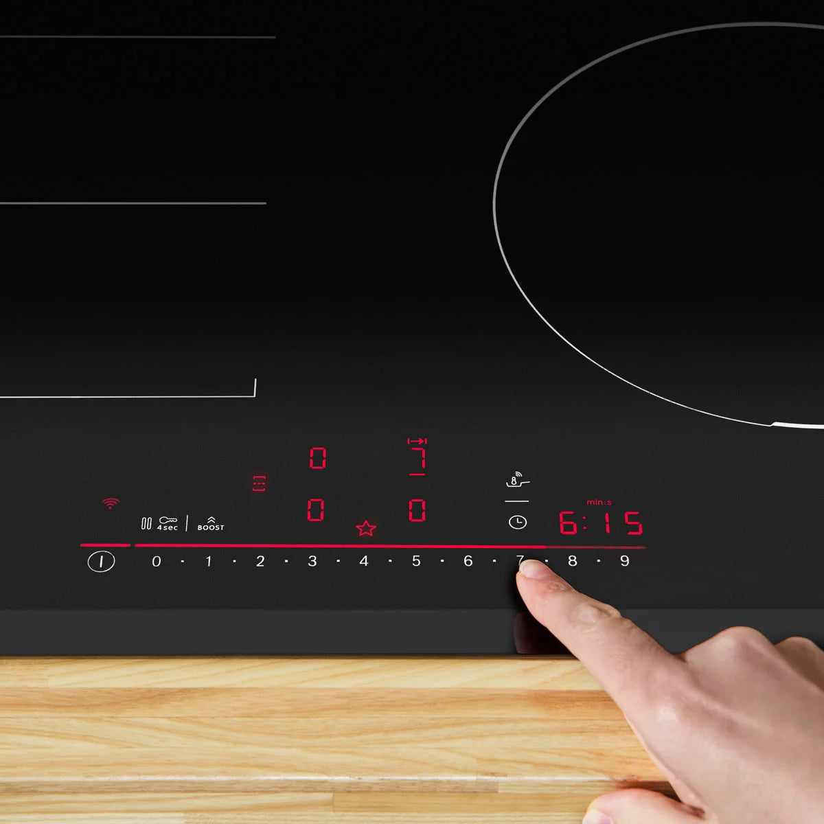 Bosch Series 6 PIX631HC1E 60cm Induction Hob in Black