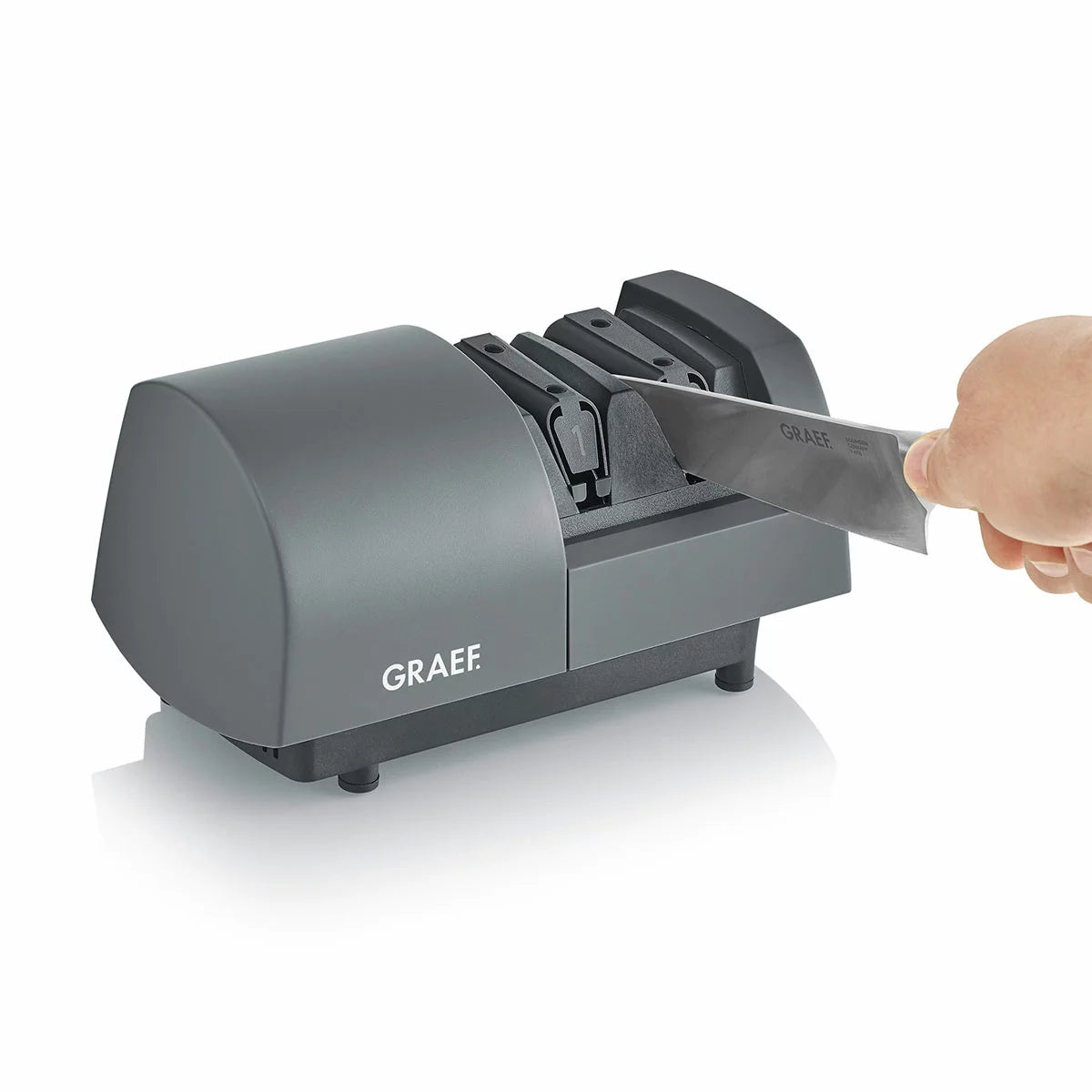 Graef SG520 Electric Knife Sharpener in Quartz Grey