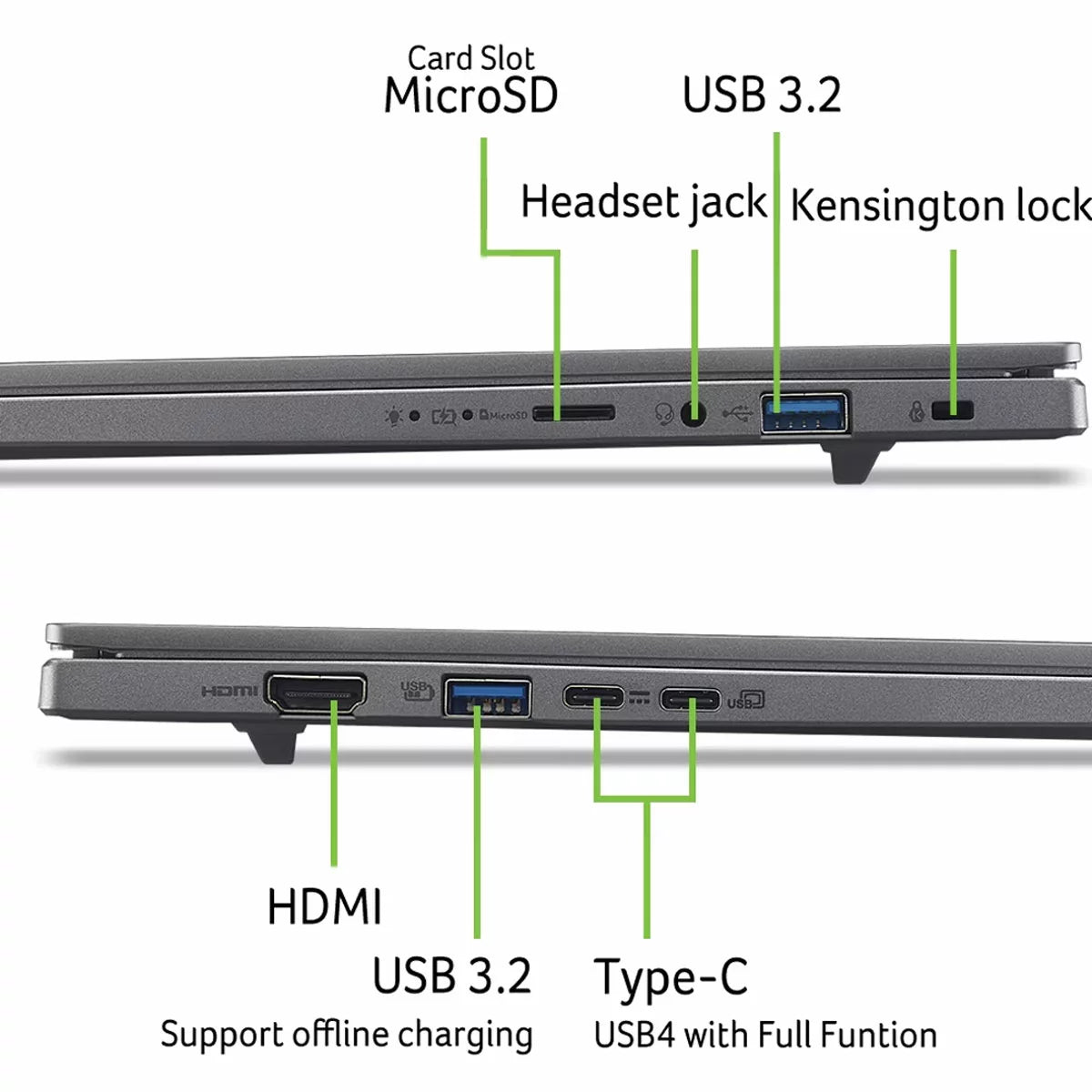 Acer Aspire 16 AI Copilot+PC, AMD Ryzen AI 7, 16GB RAM, 1TB SSD, 16 Inch OLED