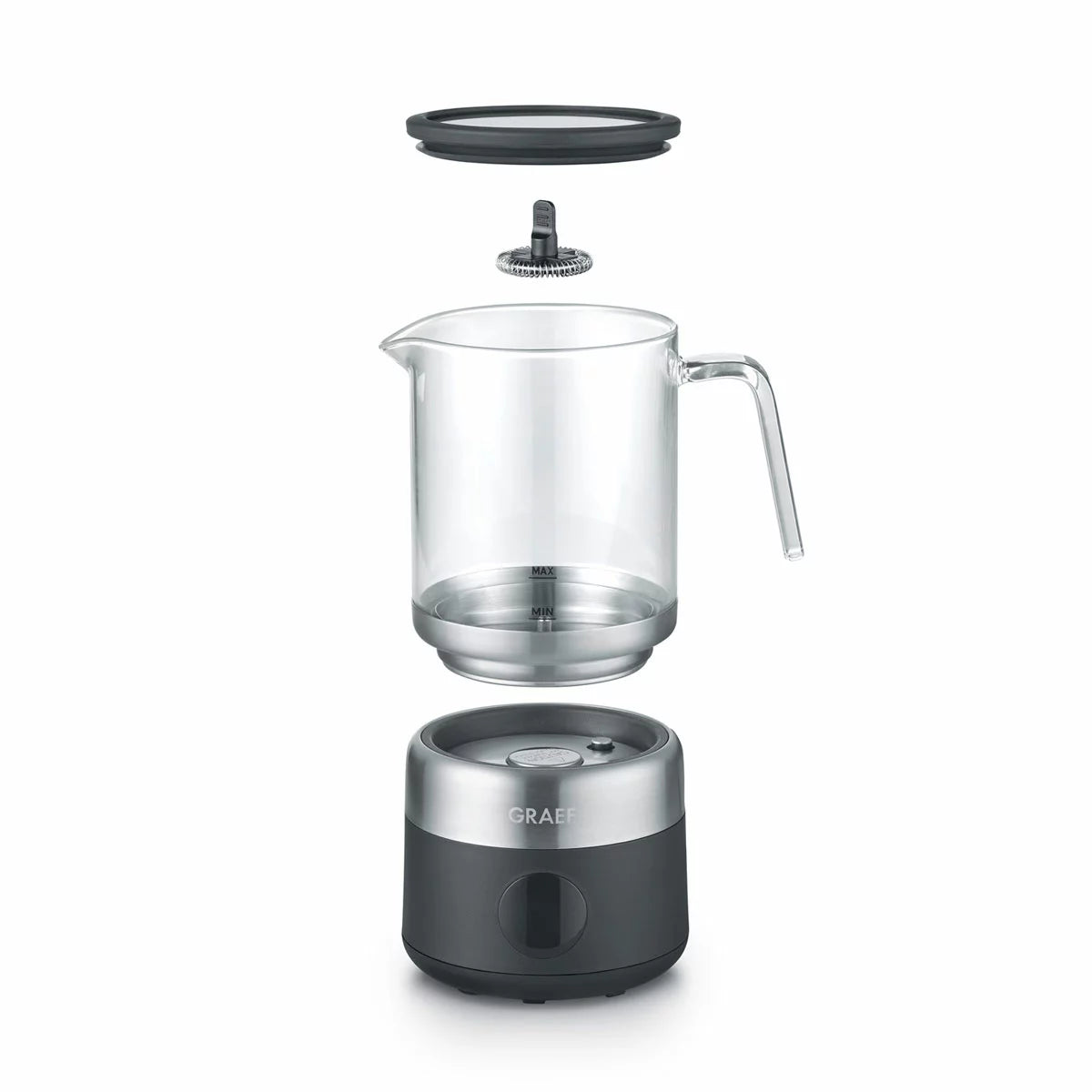 Graef MS802UKI Milk Frother in Black