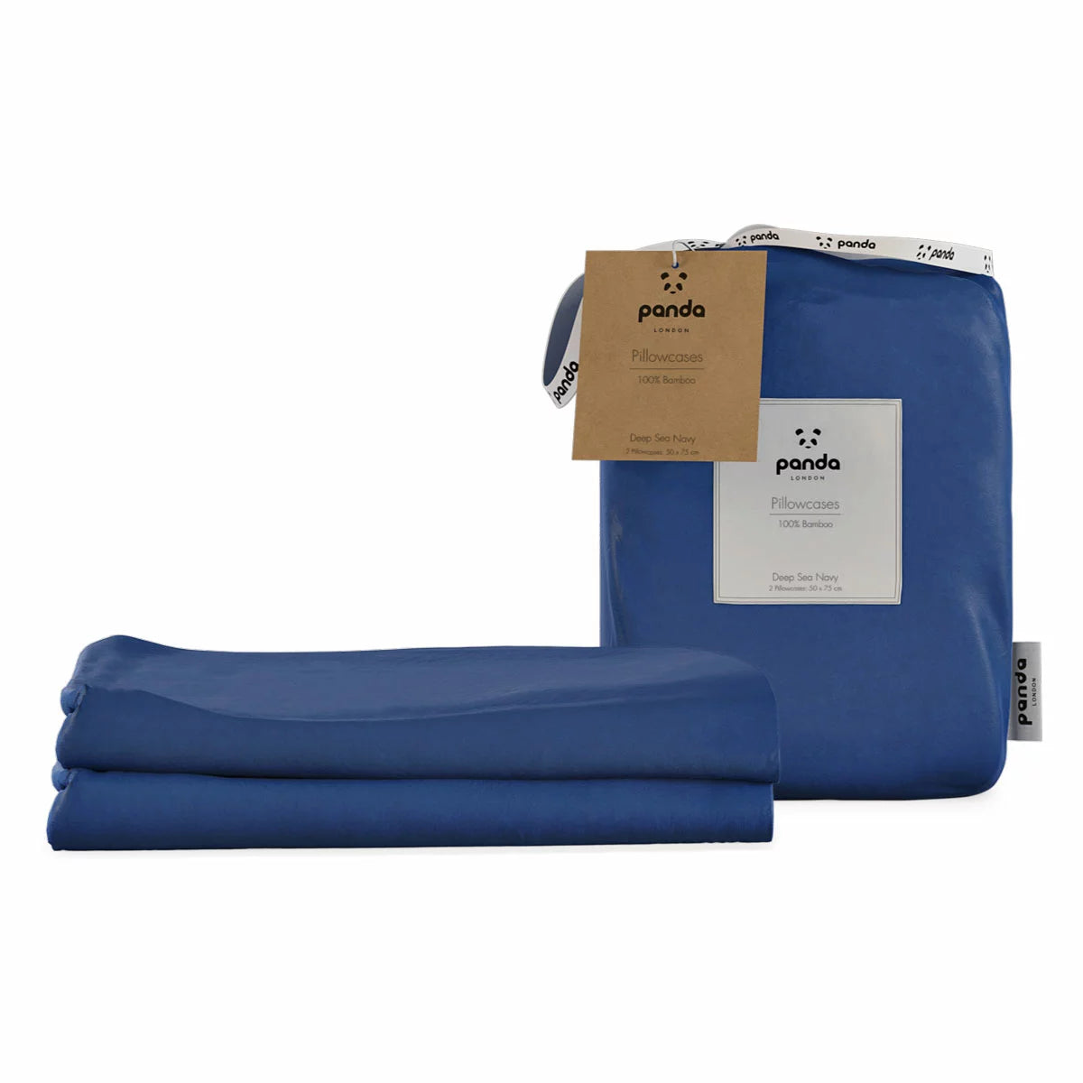 Panda 100% Bamboo Pillowcase Pair