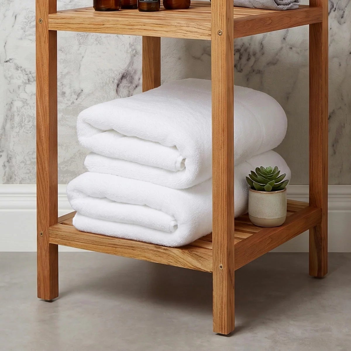 Panda Bamboo & Cotton Bath Sheets, 2 Pack, view 8
