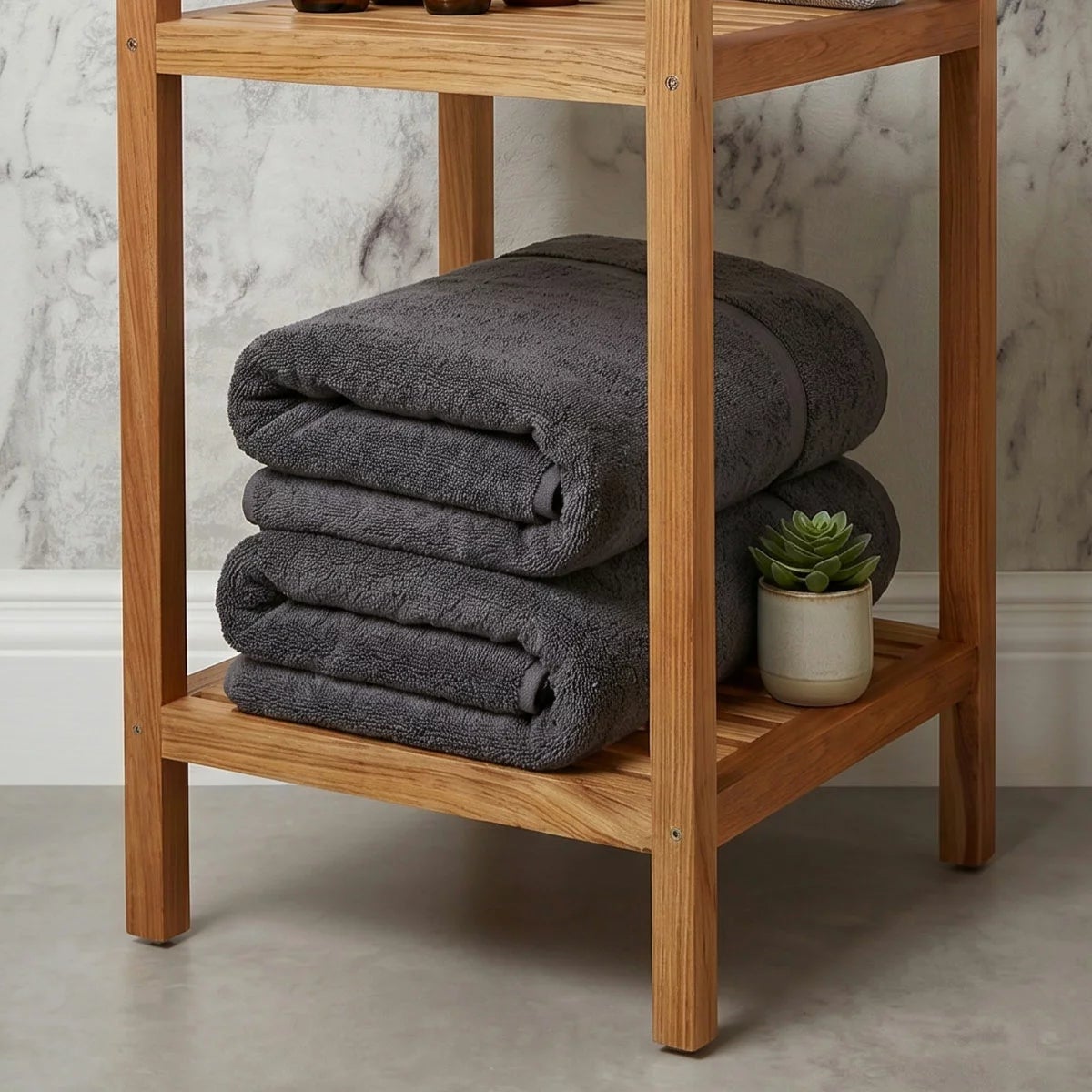 Panda Bamboo & Cotton Bath Sheets, 2 Pack, view 13