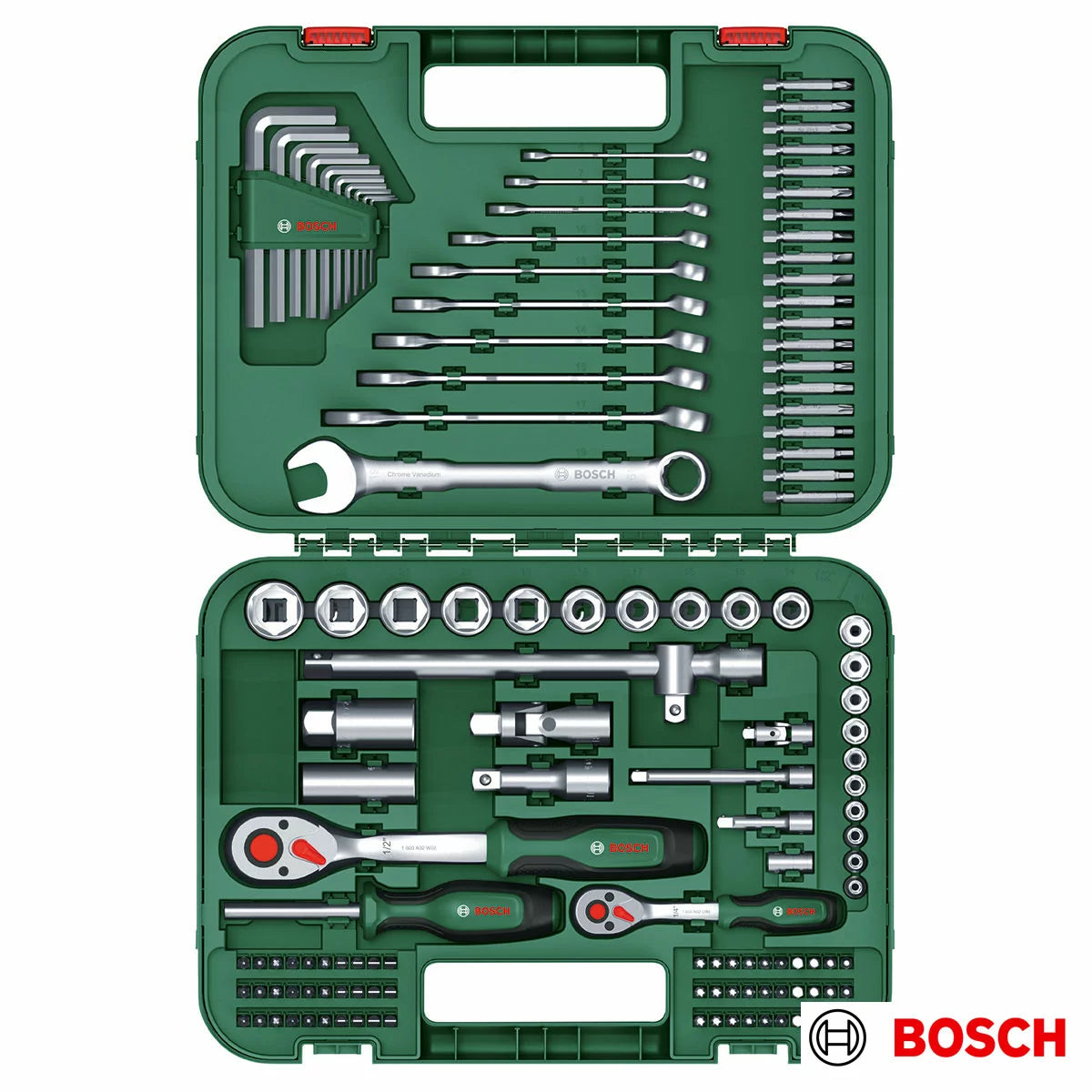 Bosch 132 Piece Advanced Hand Tool Set