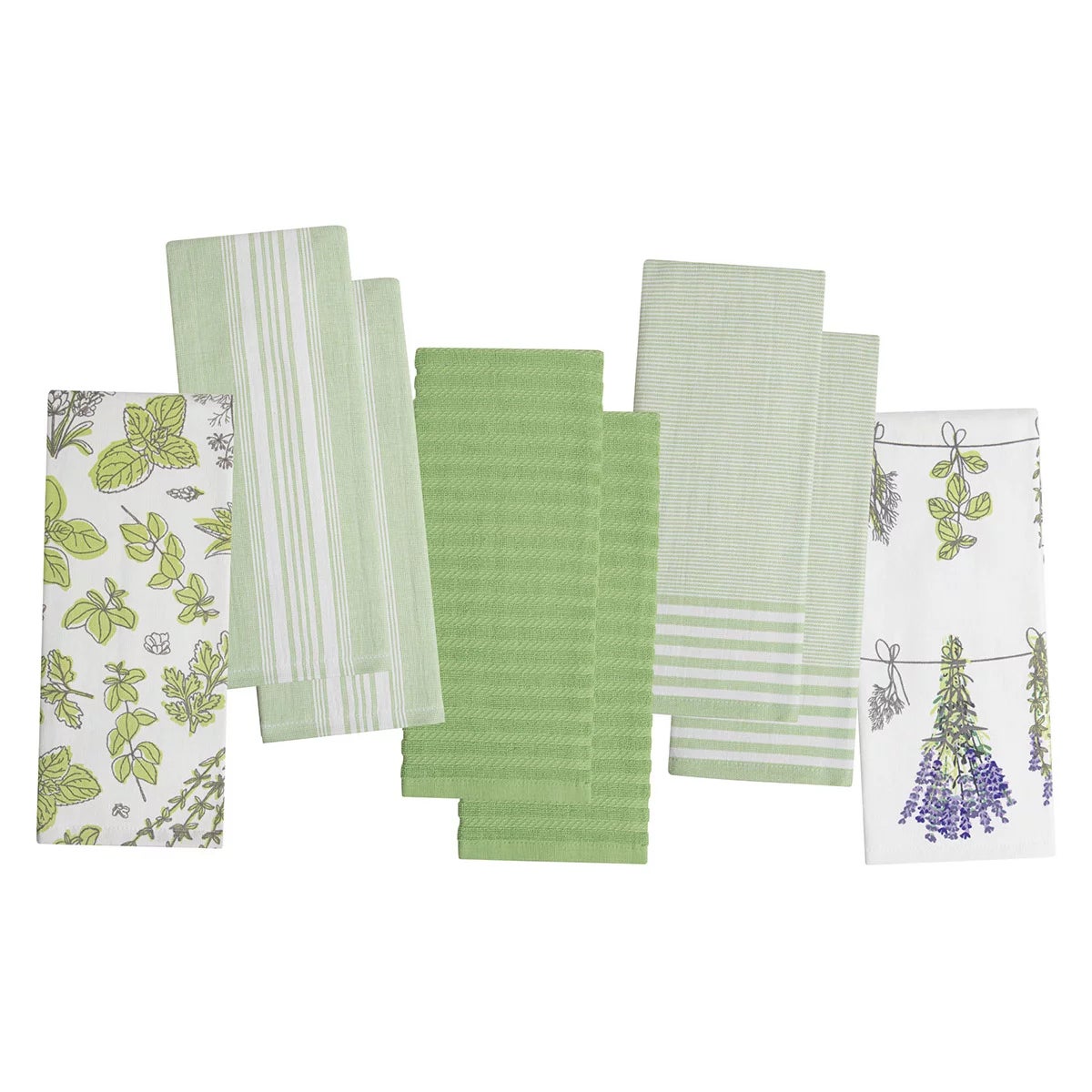 Mikasa Kitchen Towels 8 Pack, in 4 Designs, view 18
