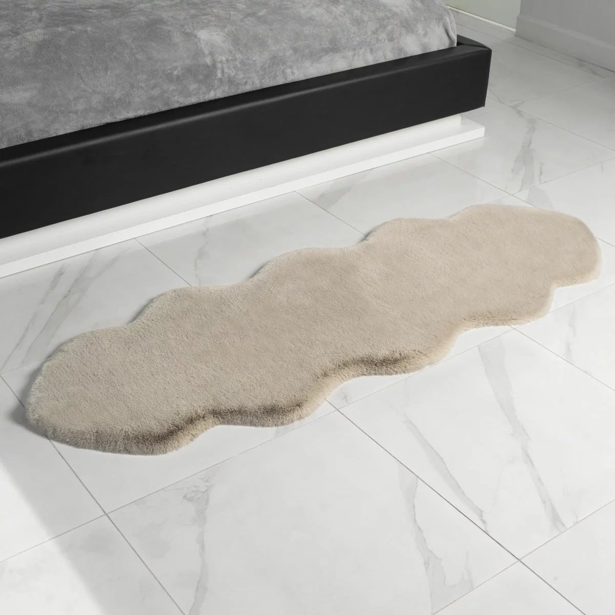 Mon Chateau Faux Fur Twin Rug, 60 x 177 cm, view 3