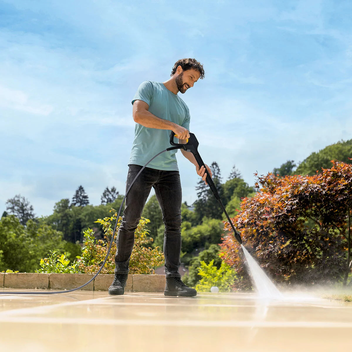 Kärcher K7 WCM Flex eco!Booster Car & Home 2, 800W/180bar Pressure Washer Bundle