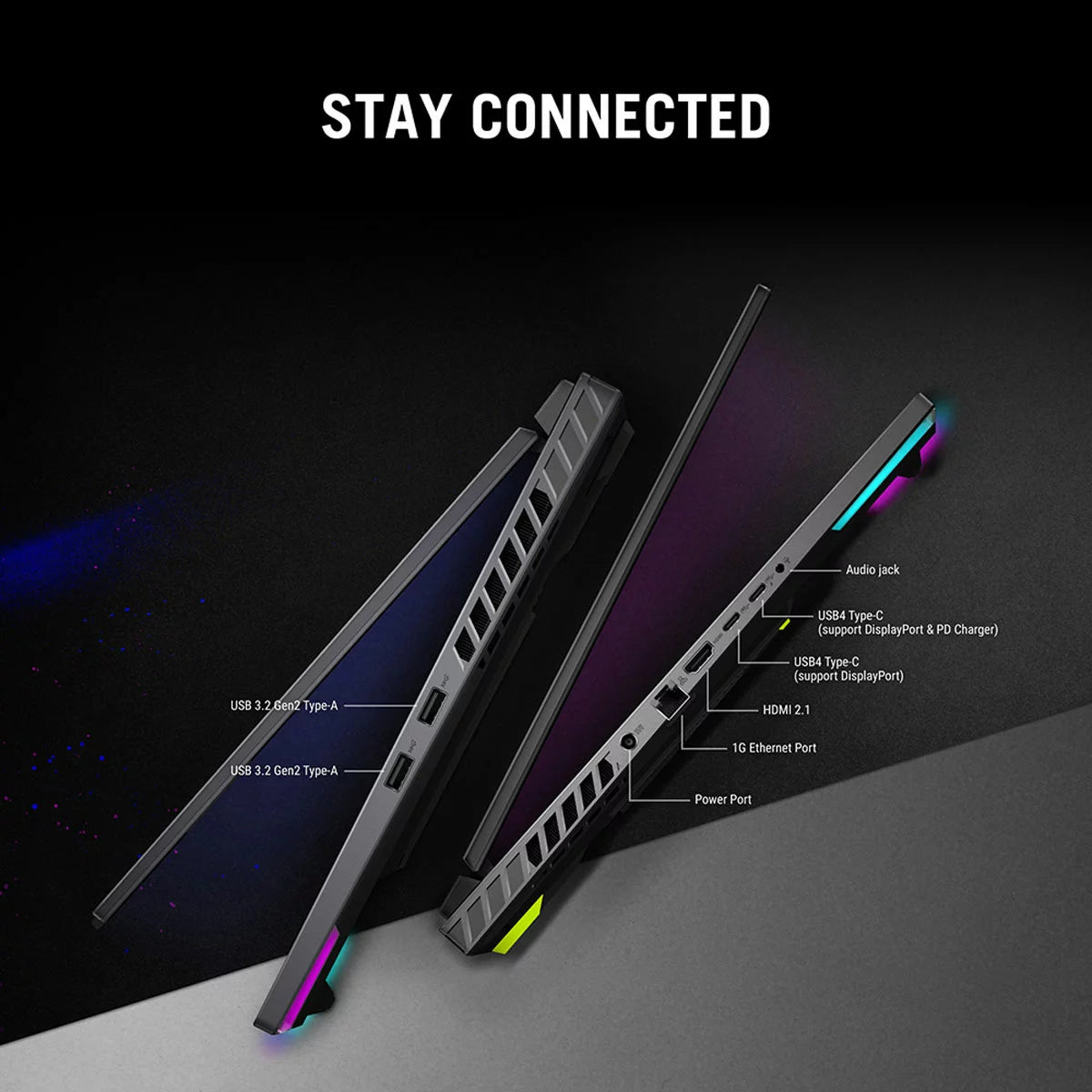 ASUS ROG Strix, AMD Ryzen 9, 32GB RAM, 1TB SSD, NVIDIA RTX5080 16Inch Gaming, view 6