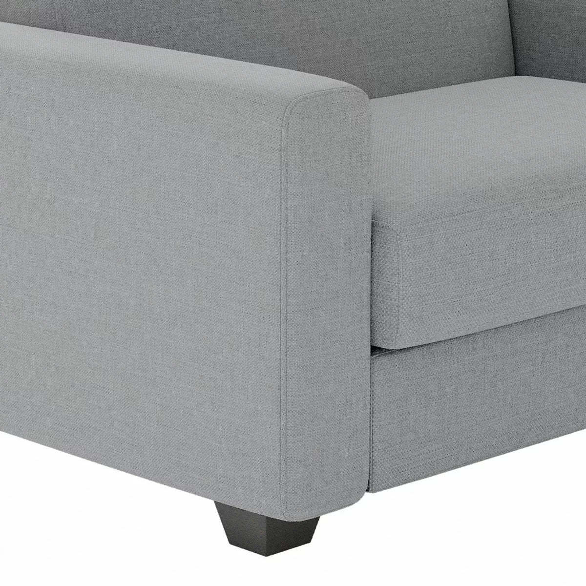 Lucas Grey Fabric Snuggler Sofa Bed