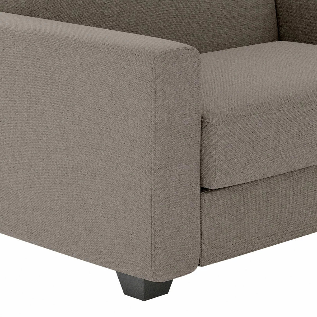 Lucas Brown Fabric Snuggler Sofa Bed