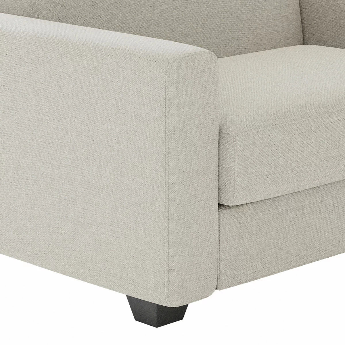 Lucas Natural Fabric Snuggler Sofa Bed