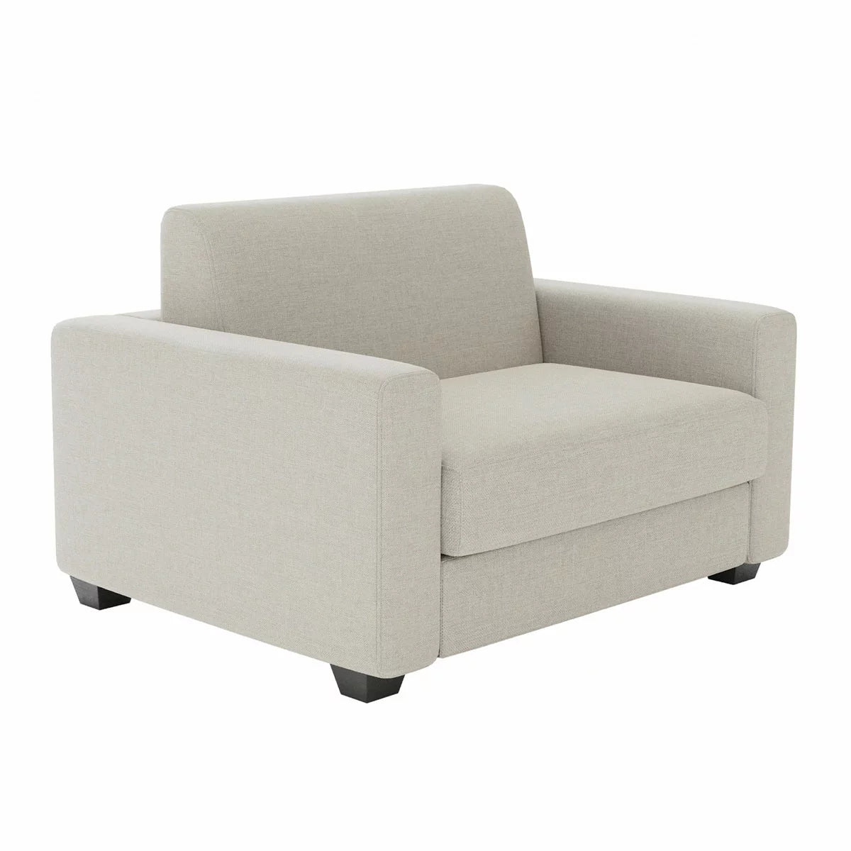 Lucas Natural Fabric Snuggler Sofa Bed
