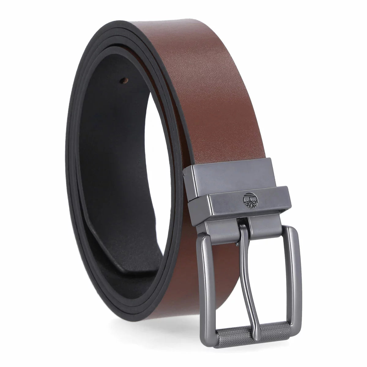 Timberland Men's Reversible Leather Belt in Black/Brown