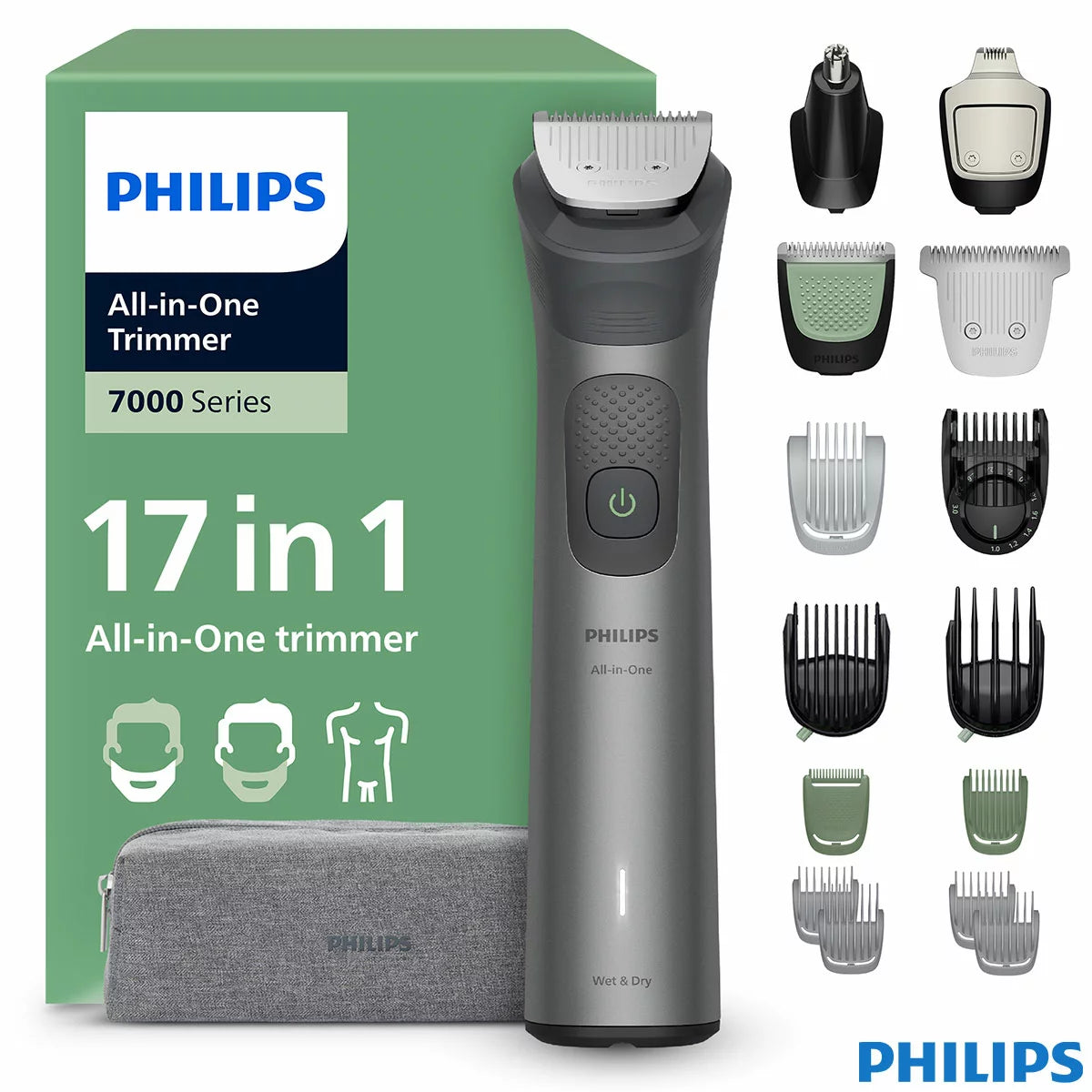 Philips MG7941/15 17 in 1 Hair and Beard Trimmer 7000 Series