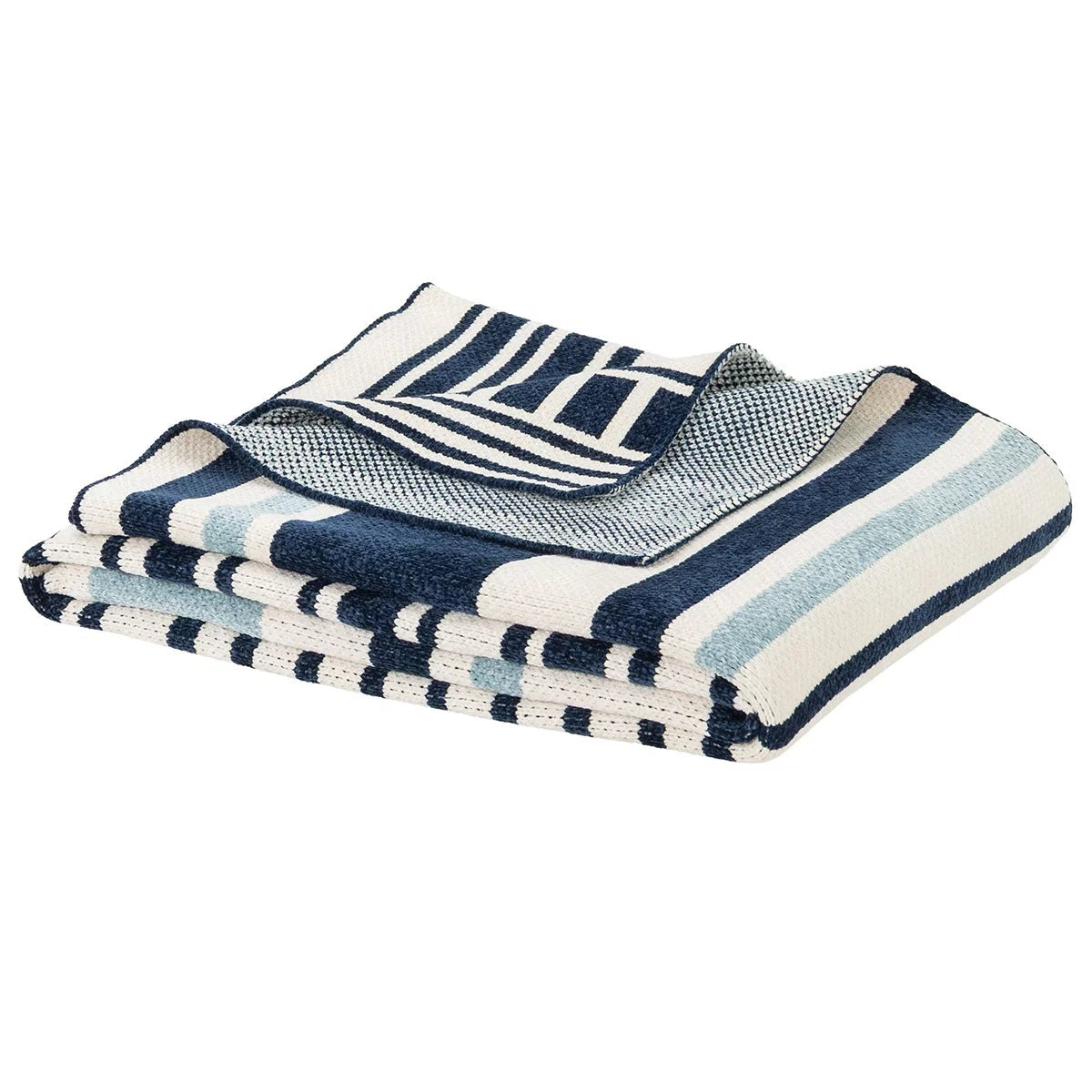 Berkshire Chenille Striped Throw, 152 x 178 cm, view 11