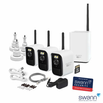 Swann Max Ranger 4k Mini Wireless Security System Kit