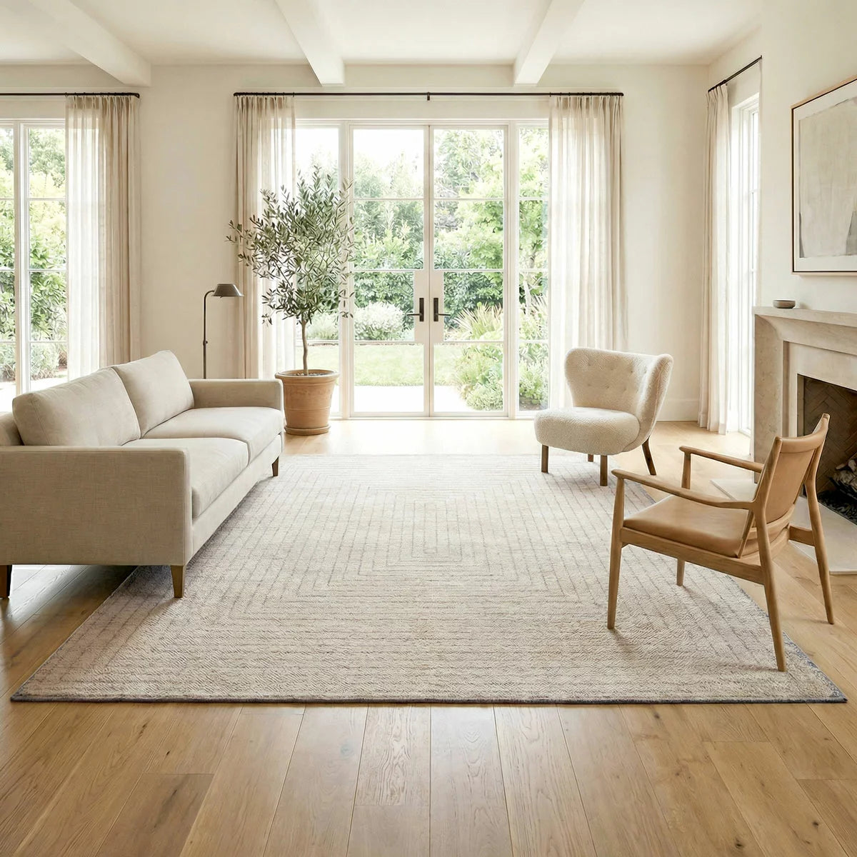 Gertmenian Foxwood Area Rug in 3 Designs, 240 x 305 cm