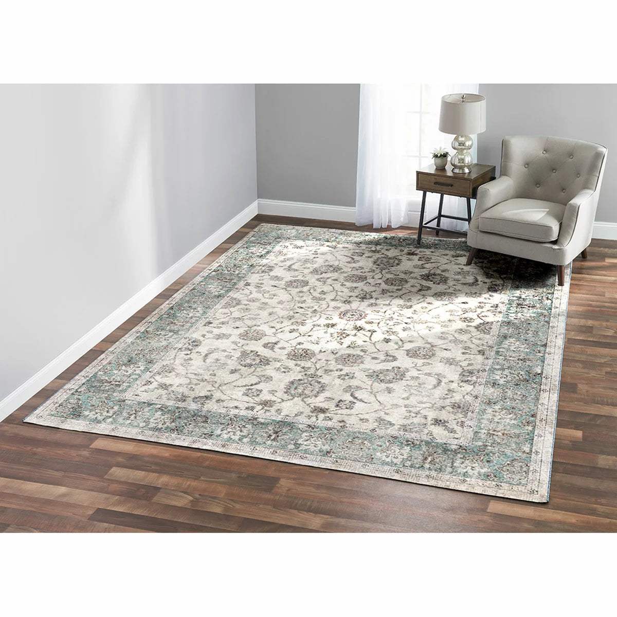 Korhani Washable Area Rug in 3 Designs, 240 x 300 cm