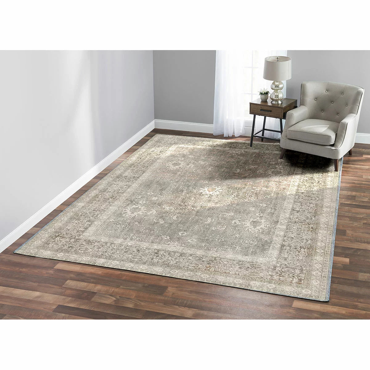 Korhani Washable Area Rug in 3 Designs, 240 x 300 cm