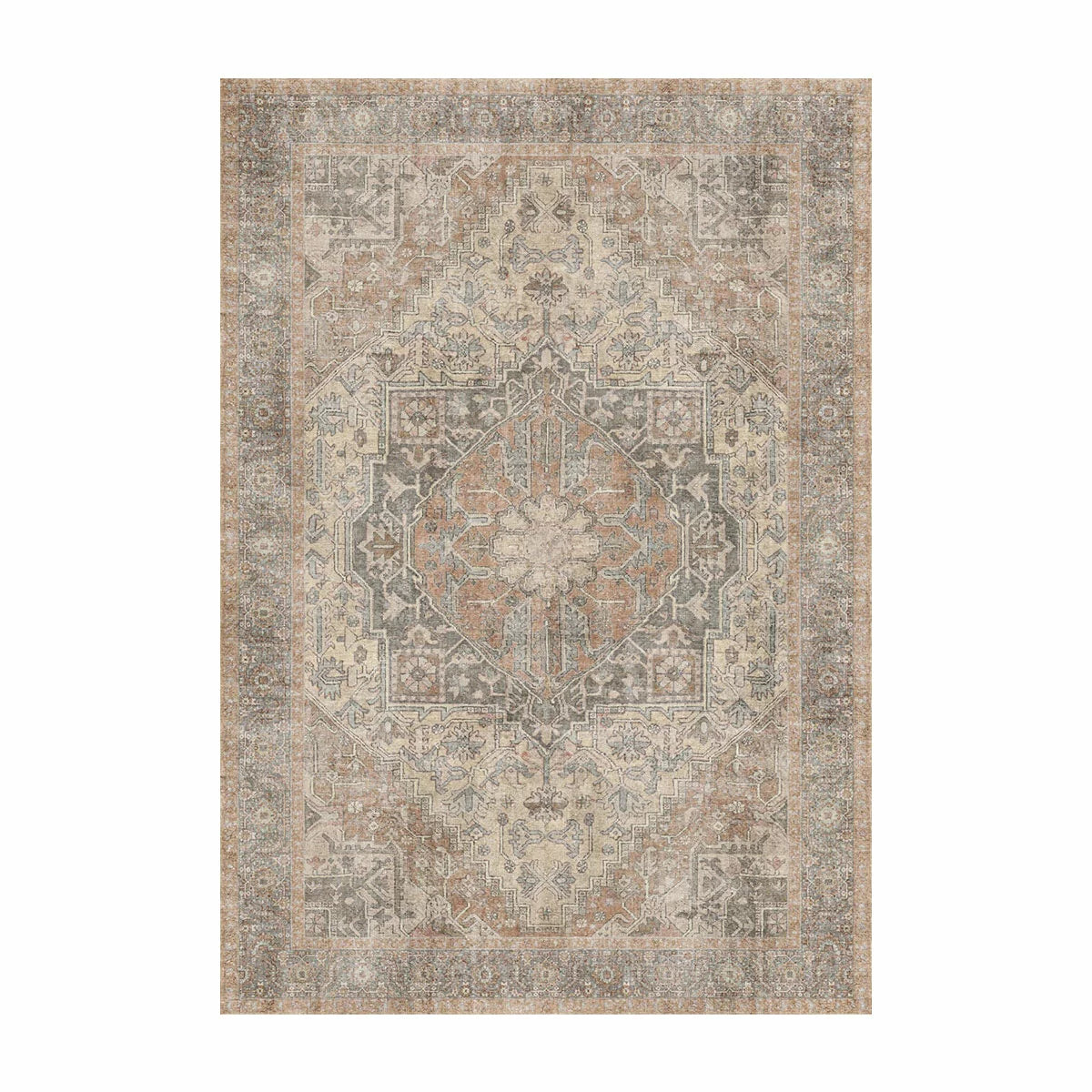 Korhani Washable Area Rug in 3 Designs, 240 x 300 cm