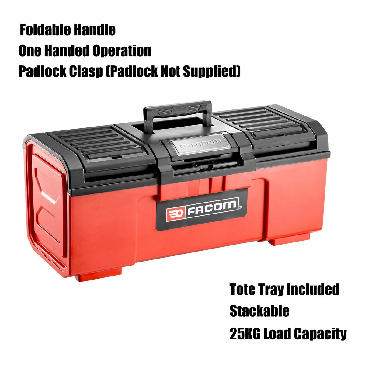 Facom 24" (60cm) Tool Box With Removable Tray