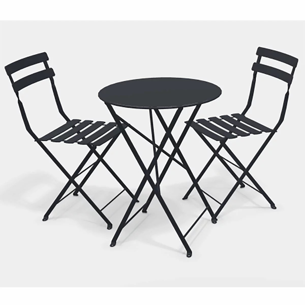 Fermob 3 Piece Bistro Set in Grey