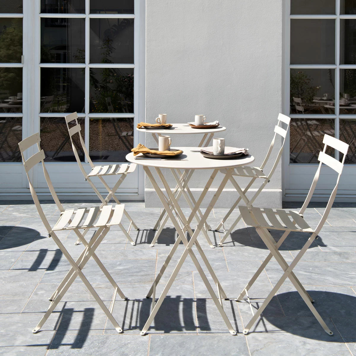 Fermob 3 Piece Bistro set in Light Brown