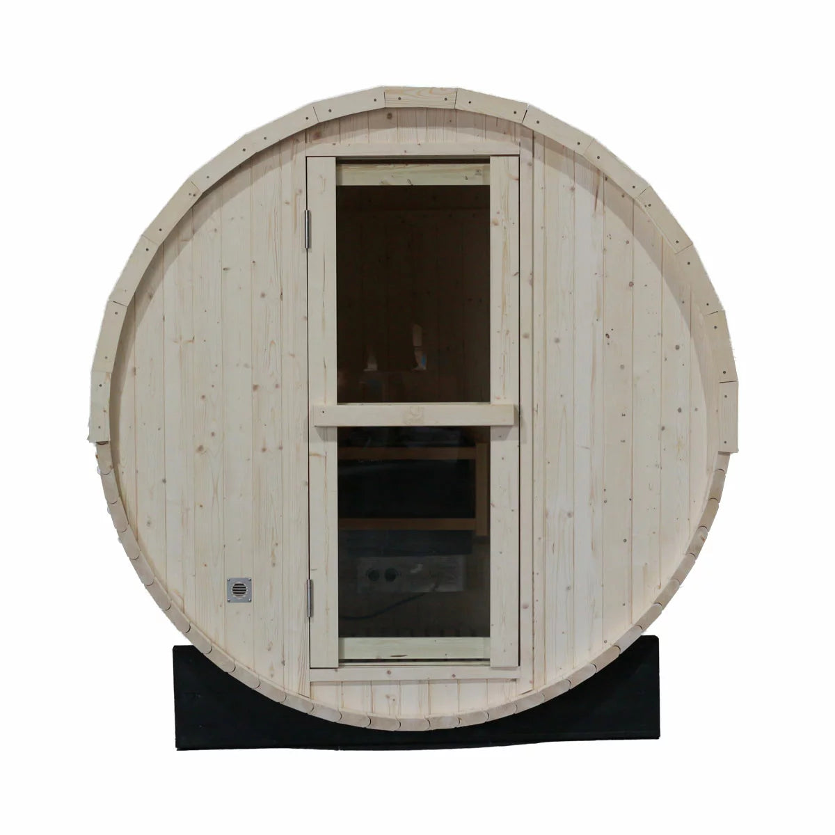 Vidalux Traditional Outdoor Barrel Sauna in 3 Sizes