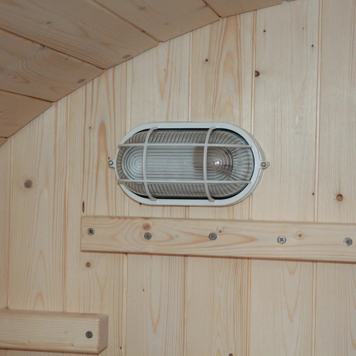 Vidalux Traditional Outdoor Barrel Sauna in 3 Sizes