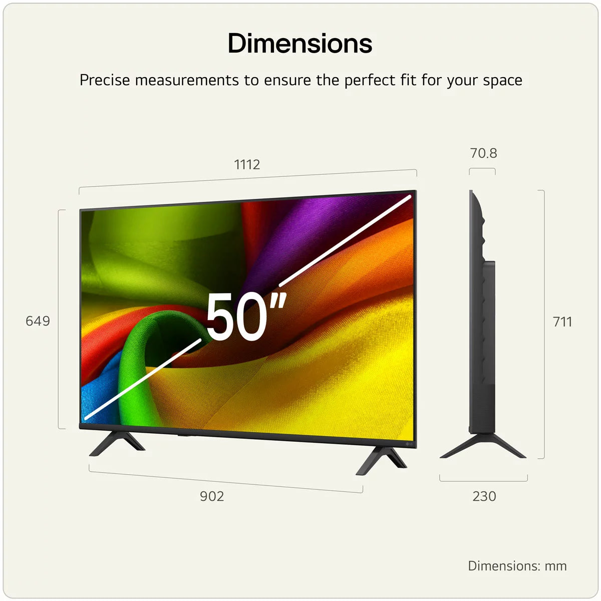 LG 50NU850B6LA 50 Inch 4K Ultra HD Smart TV