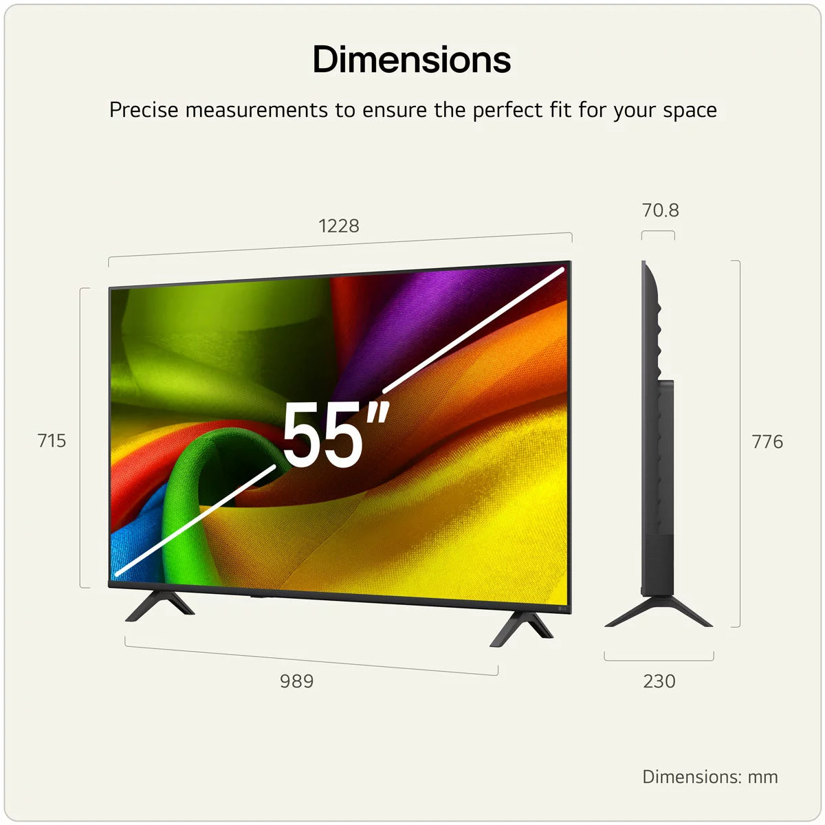 LG 55NU850B6LA 55 Inch 4K Ultra HD Smart TV
