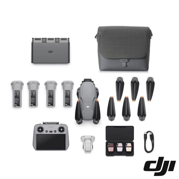 DJI Air 3S Fly More Combo RC 2 Drone with Extra Battery