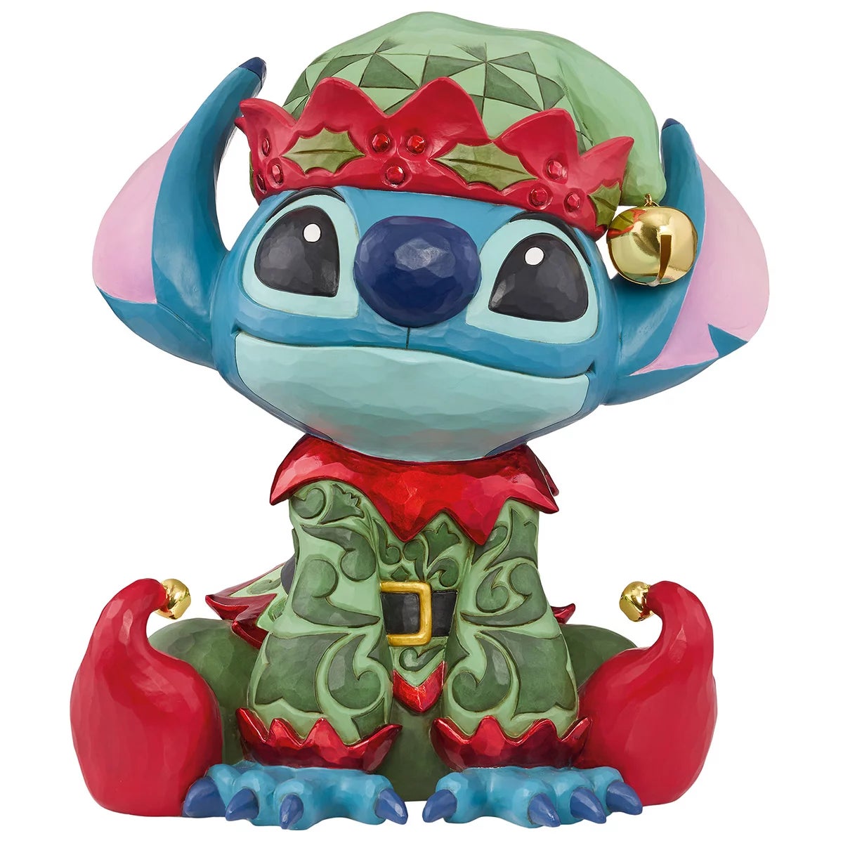 14 inch Disney Elf Stitch Statue By Jim Shore, view 2