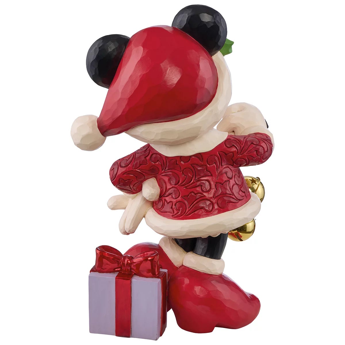Disney 17 inch Mickey and Minnie With Bell Statue By JimShore, view 5