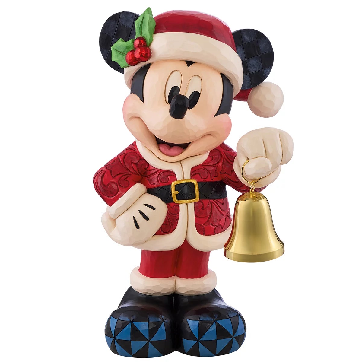 Disney 17 inch Mickey and Minnie With Bell Statue By JimShore, view 8