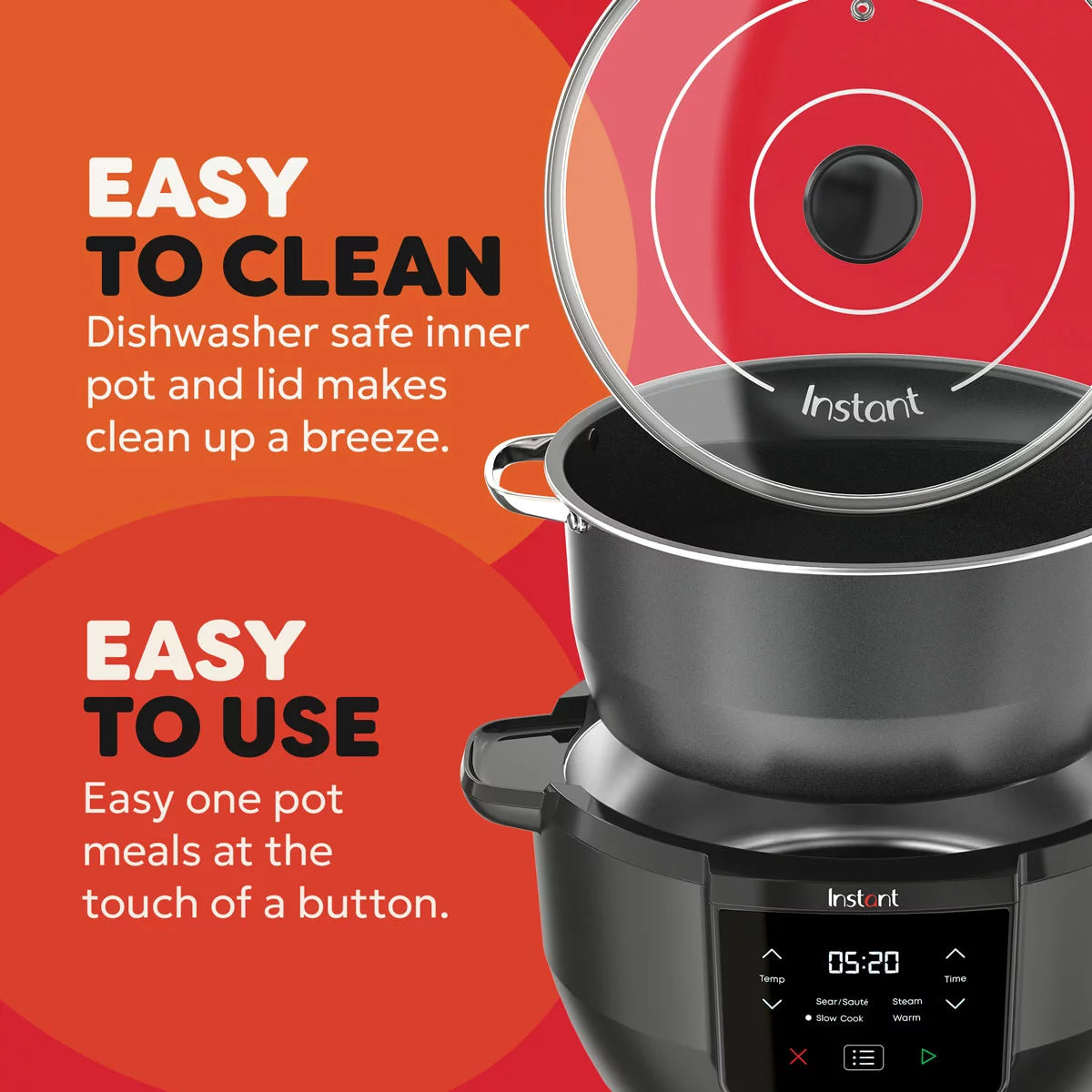 Instant Pot Superior 7.1L Slow Cooker in Black