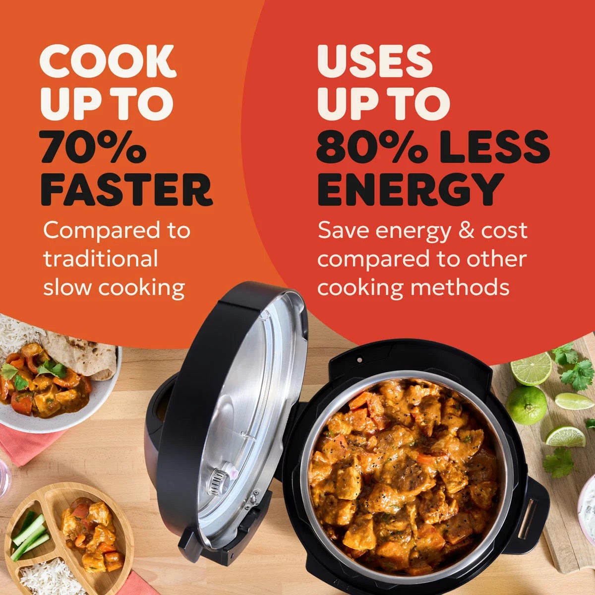 Instant Pot Classic Mini 3.8L 7-in-1 Multicooker in Black Pepper, view 8