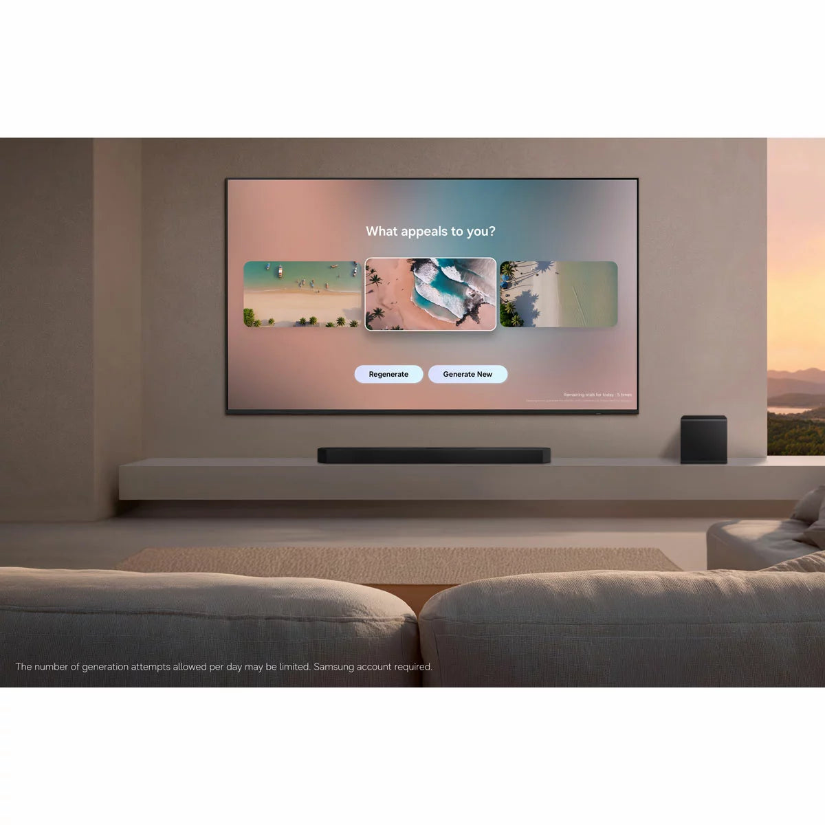 Samsung MRE65R85HAUXXU 65 Inch RGB 4K Ultra HD Smart TV