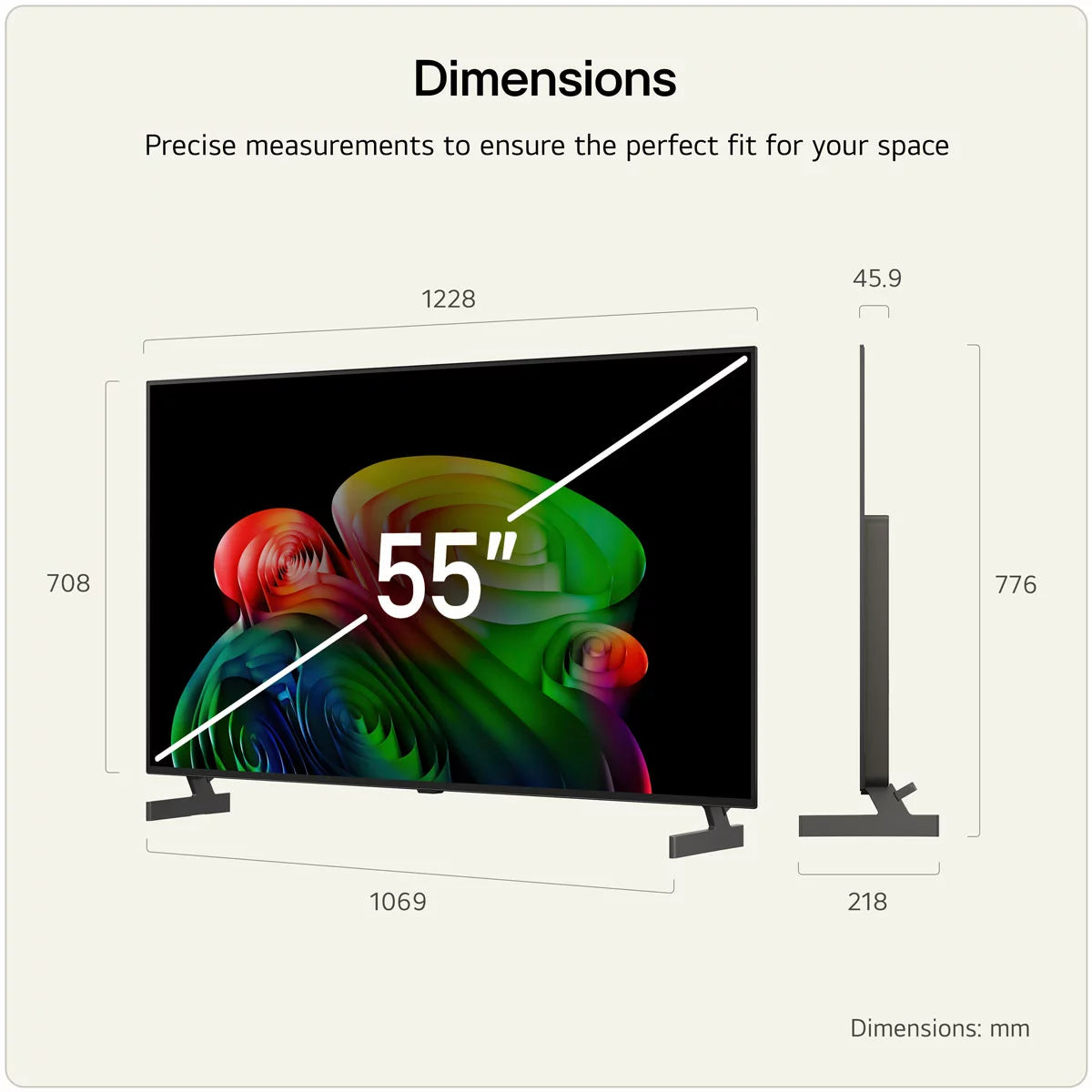 LG OLED55B65LA 55 Inch OLED 4K Ultra HD Smart TV