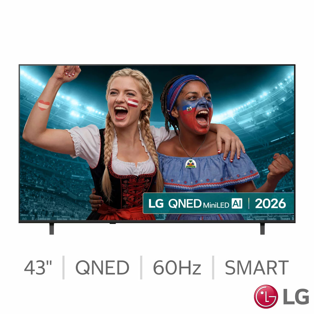 LG 43QNED70B6C 43 Inch QNED 4K Ultra HD Smart TV