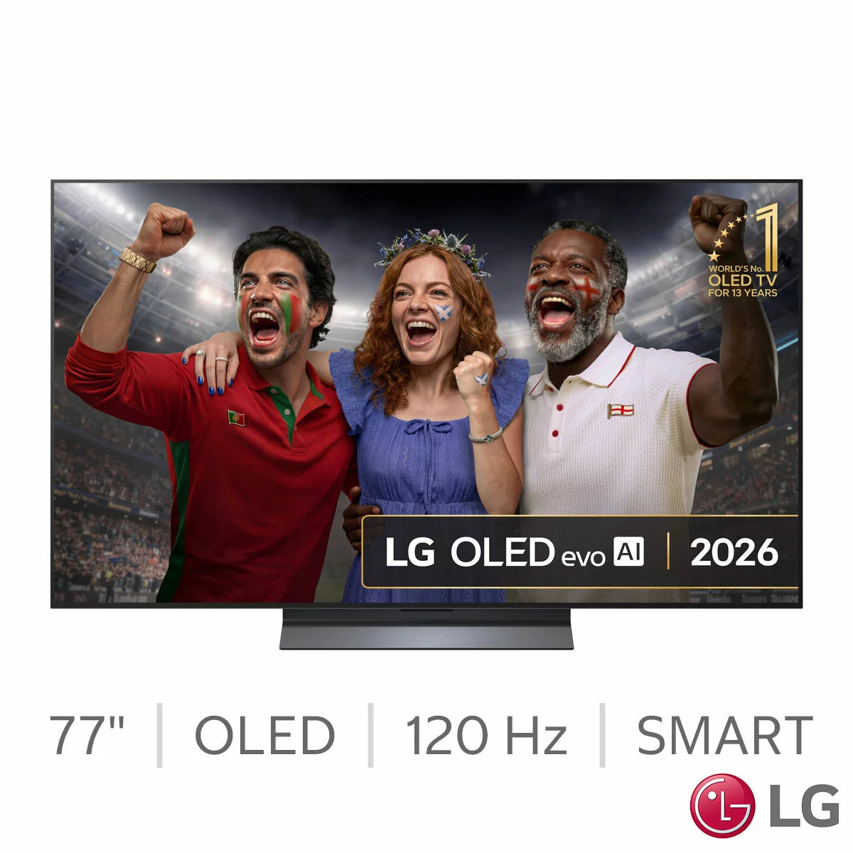LG OLED77C65LA 77 Inch OLED 4K Ultra HD Smart TV