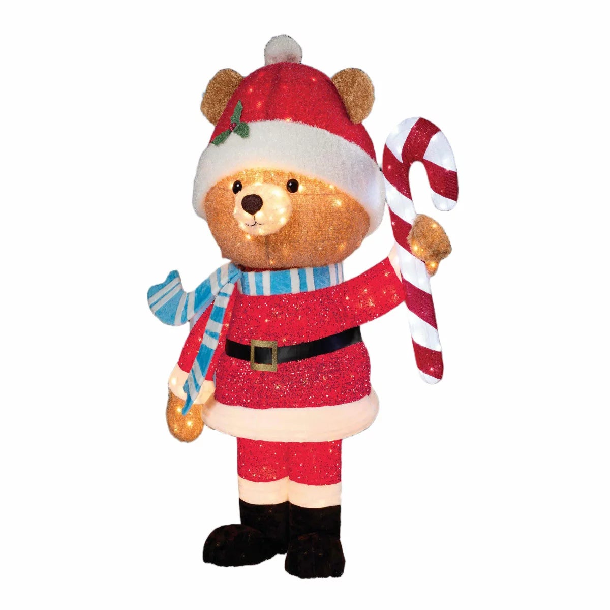 7 ft (86inch) Pop Up Santa Bear, view 2