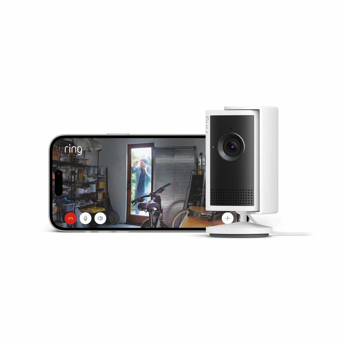 Ring Plug-In Indoor Camera Plus White