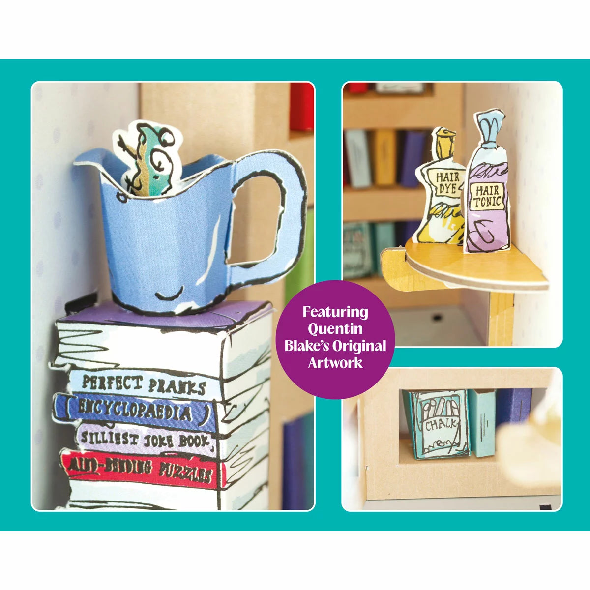 Build your Own, Matilda Roald Dahl Book Nook