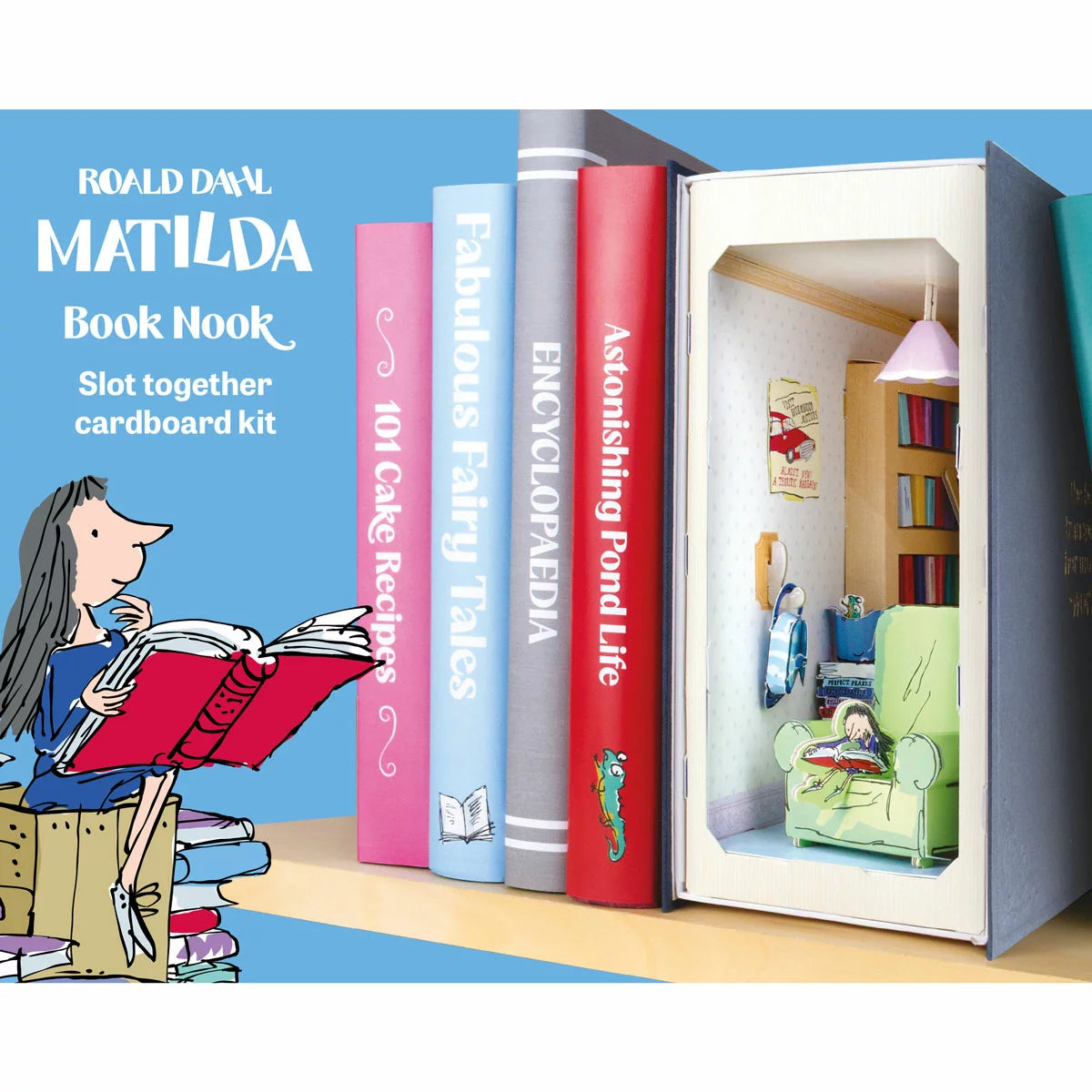 Build your Own, Matilda Roald Dahl Book Nook