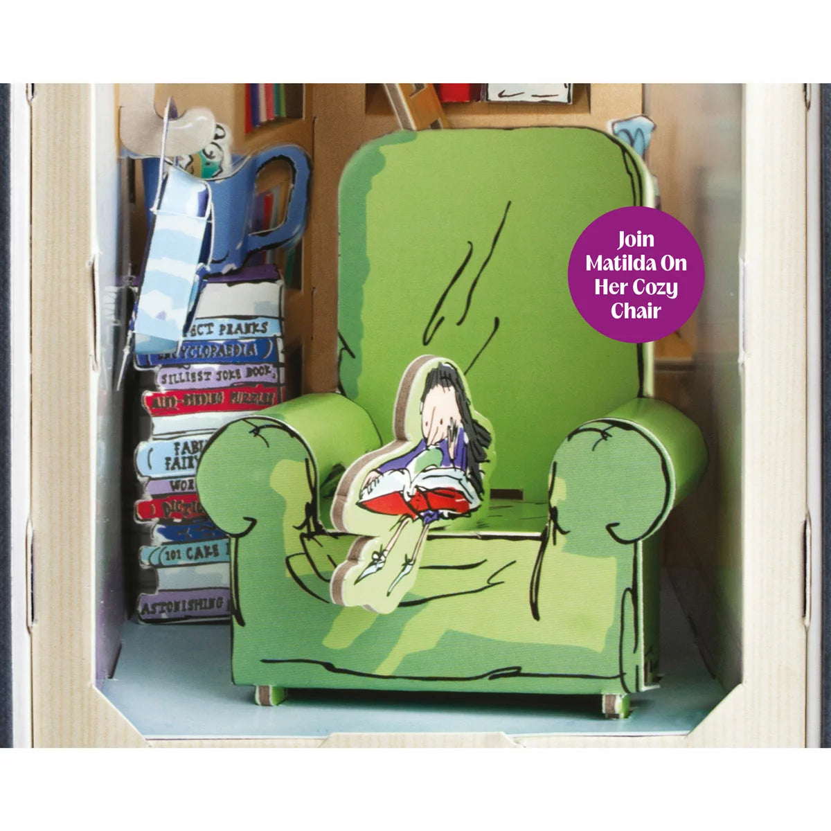 Build your Own, Matilda Roald Dahl Book Nook