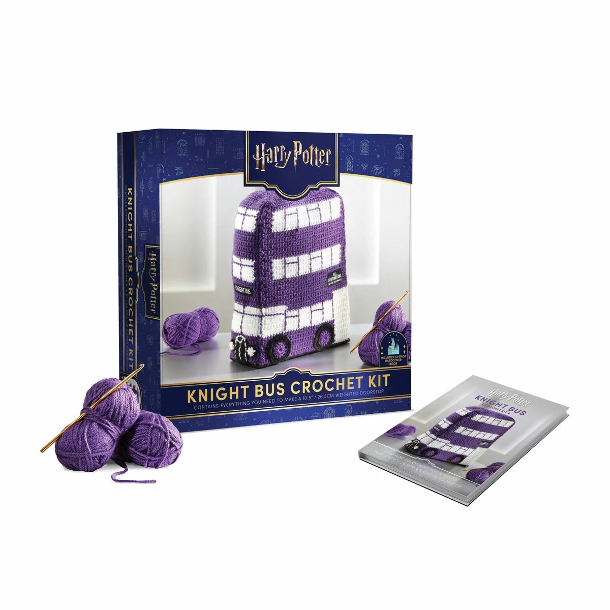 Harry Potter Crochet Kit in 2 Options: Night Bus or Hogwarts Express, view 2
