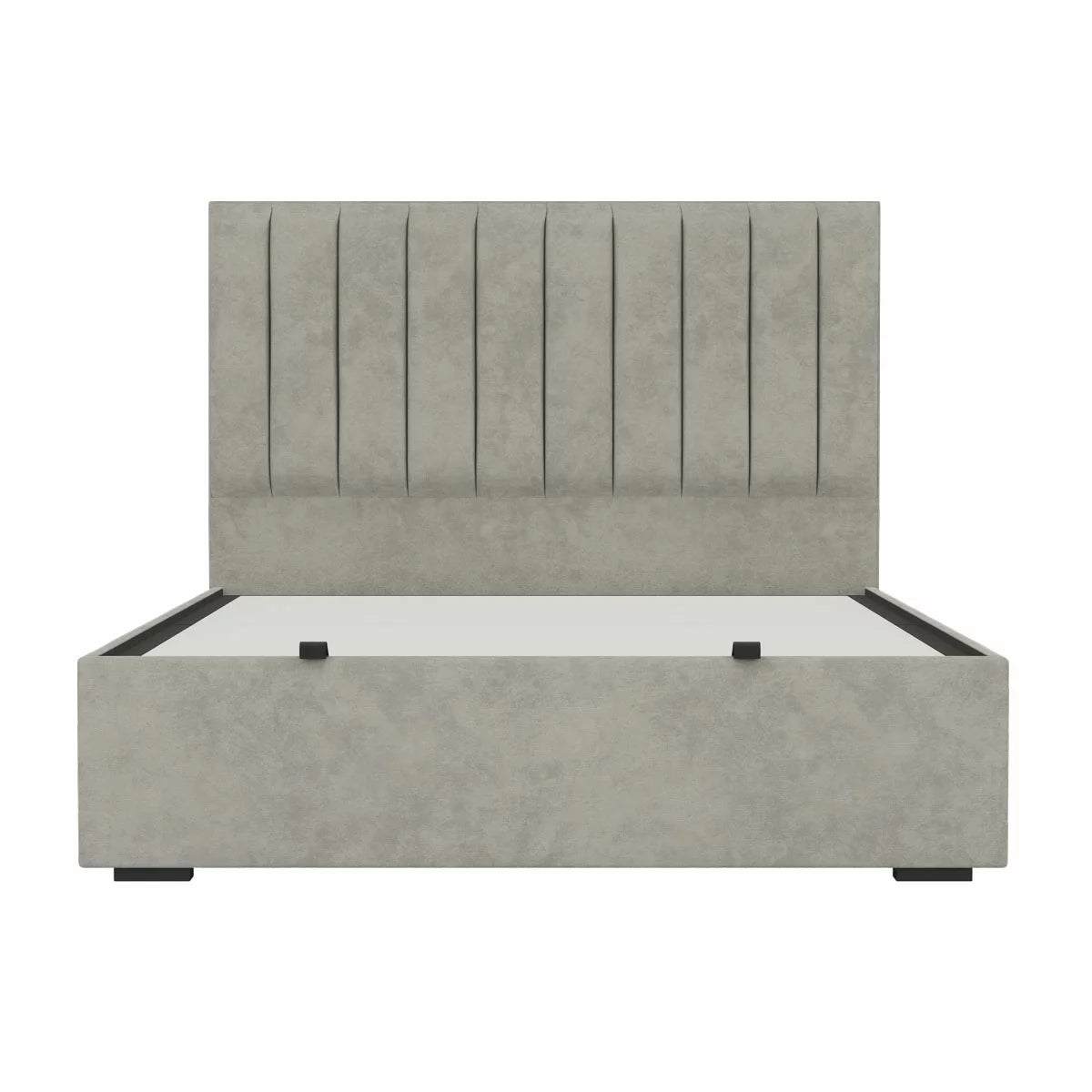 Highgrove Swift Grey Fabric Full Ottoman Bed Frame in 3 Sizes, view 10
