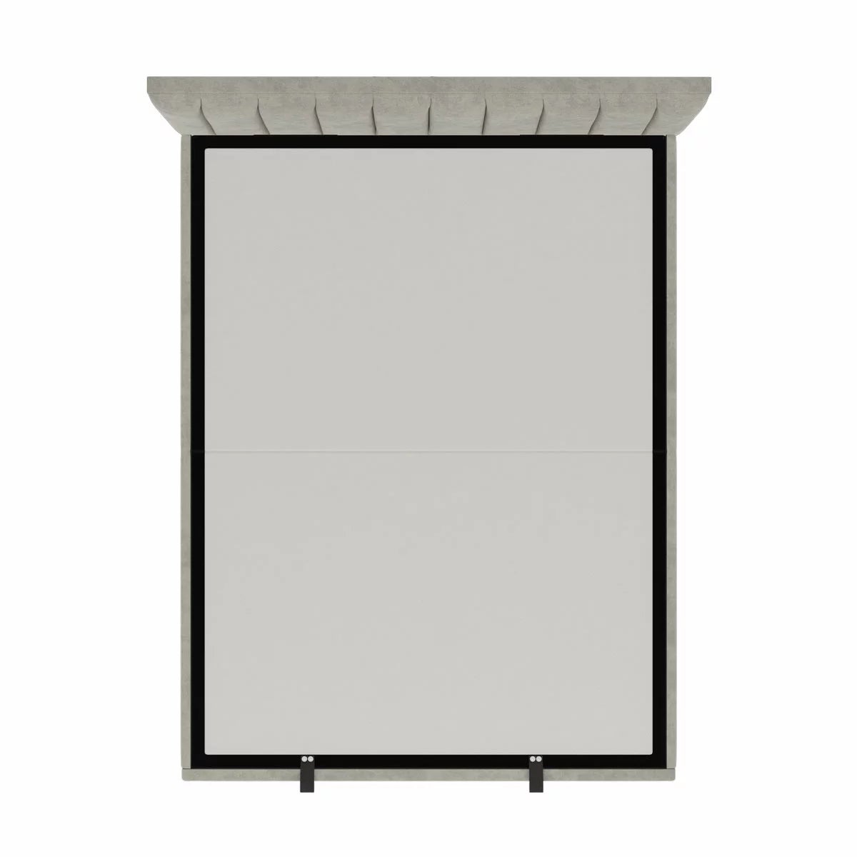 Highgrove Swift Grey Fabric Full Ottoman Bed Frame in 3 Sizes, view 18